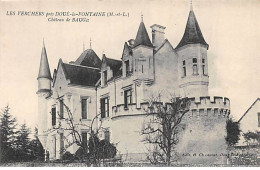 LES VERCHES Près DOUE LA FONTAINE - Château De Baugé - Très Bon état - Autres & Non Classés