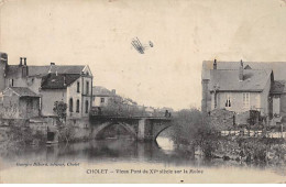 CHOLET - Vieux Pont Du XVe Siècle Sur La Moine - Très Bon état - Cholet