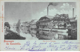 Souvenir De LUNEVILLE - Vue De La Vezouze - Très Bon état - Luneville