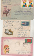 VIETNAM - Lot De 5 Lettres Illustrées - L3 - Vietnam