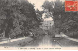 CHALONS SUR MARNE - Jardin Du Jard Et La Caisse D'Epargne - Très Bon état - Châlons-sur-Marne
