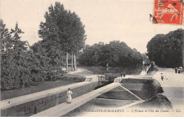 CHALONS SUR MARNE - L'Ecluse Et L'Ile Du Canal - Très Bon état - Châlons-sur-Marne