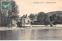 MAREUIL SUR AY - Le Moulin Et La Rue - Très Bon état - Mareuil-sur-Ay