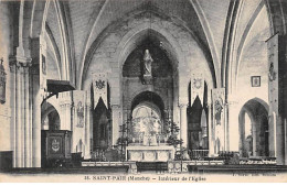 SAINT PAIR - Intérieur De L'Eglise - Très Bon état - Saint Pair Sur Mer