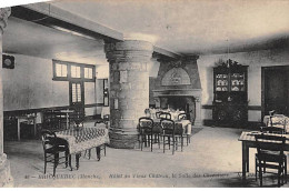 BRICQUEBEC - Hôtel Du Vieux Château - La Salle Des Chevaliers - Très Bon état - Bricquebec