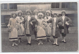 PARIS - Carte Photo - Costumes Anciens - Danseurs - état - District 12