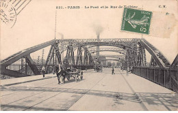 PARIS - Le Pont Et La Rue De Tolbiac - Très Bon état - Paris (12)