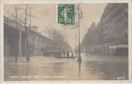 PARIS - " Paris Inondé 1910 " - Avenue Daumesnil - état - Distrito: 12