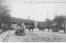 PARIS - Boulevard De Bercy - Pont Du Chemin De Fer - Très Bon état - Paris (12)