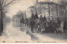 PARIS - Crue De La Seine - Entrée De La Rue De Lyon - Très Bon état - Distrito: 12