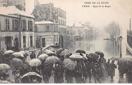 PARIS - Crue De La Seine 1910 - Quai De La Rapée - Très Bon état - District 12