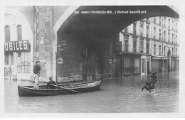 PARIS - Inondation 1910 - L'Avenue Daumesnil - Très Bon état - Distrito: 12