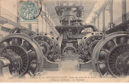 PARIS - Chemin De Fer Métropolitain - Usine Du Quai De La Rapée, Pour La Production D'Energie Electrique - Très Bon état - Distretto: 12