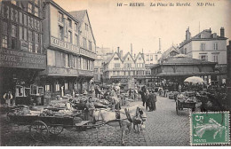 REIMS - La Place Du Marché - Très Bon état - Reims