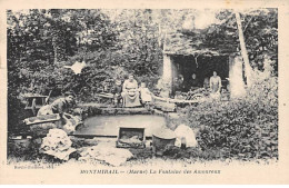 MONTMIRAIL - La Fontaine Des Amoureux - Très Bon état - Montmirail