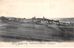 CHATILLON SUR MARNE - Vue Générale - Très Bon état - Châtillon-sur-Marne