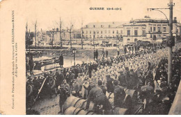 Convoi De Prisonniers Allemands Traversant CHALONS SUR MARNE Et Dirigés Vers Le Centre - Très Bon état - Châlons-sur-Marne