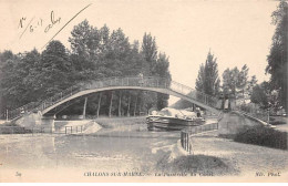 CHALONS SUR MARNE - La Passerelle Du Canal - Très Bon état - Châlons-sur-Marne