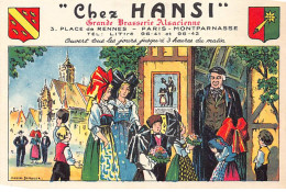 PARIS - " Chez Hansi " - Place De Rennes - Très Bon état - Distrito: 14