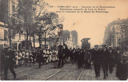 PARIS - Souvenir De La Manifestation Patriotique Annuelle De Lion De Belfort - Diane De Montrouge - Très Bon état - Paris (14)