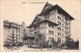 PARIS - La Cité Universitaire - Collège Des Etudiants Japonais - Fondation Satsuma - Très Bon état - Paris (14)