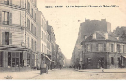 PARIS - La Rue Daguerre à L'Avenue Du Maine - Très Bon état - Arrondissement: 14