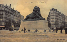 PARIS - Lion De Belfort - état - District 14