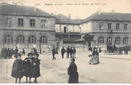 PARIS - Ecoles - Place De La Mairie Du XIVe Arrt - Très Bon état - District 14