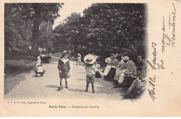 PARIS Vécu - Enfants Au Jardin - Très Bon état - Paris (14)