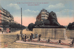 TOUT PARIS - Le Lion De Belfort - F. F. - Très Bon état - District 14
