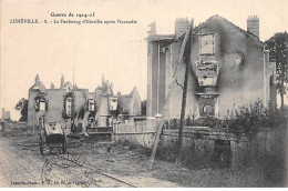 Guerre De 1914 15 - LUNEVILLE - Le Faubourg D'Einville Après L'Incendie - Très Bon état - Luneville