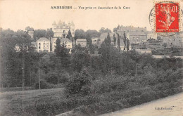 AMBRIERES - Vue Prise En Descendant De La Gare - Très Bon état - Ambrieres Les Vallees