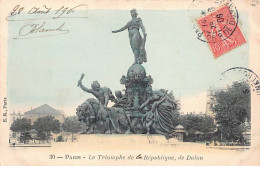 PARIS - Le Triomphe De La République, De Dalou - Très Bon état - Arrondissement: 11