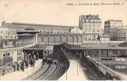 PARIS - La Station Du Métro, Place De La Bastille - Très Bon état - Arrondissement: 11