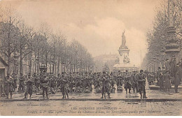 PARIS - Les Journées Historiques - Le 1er Mai 1906 - Place Du Château D'Eau - Infanterie - Très Bon état - Paris (11)