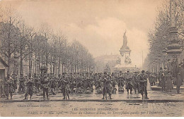 PARIS - Les Journées Historiques - Le 1er Mai 1906 - Place Du Château D'Eau - Infanterie - Très Bon état - District 11