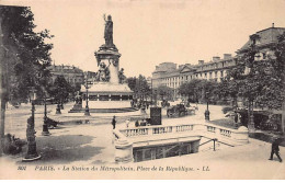 PARIS - La Station Du Métropolitain - Place De La République - Très Bon état - Paris (11)