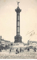 PARIS - Place De La Bastille Et Colonne De Juillet - Très Bon état - Arrondissement: 11