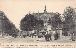 PARIS - Mairie Du XIe Arrondissement - Place Voltaire - Statue De Ledru Rollin - Très Bon état - Arrondissement: 11