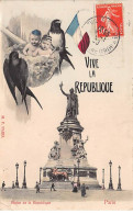 PARIS - Vive La République - Statue De La République - Très Bon état - District 11