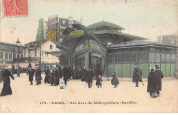 PARIS - Une Gare Du Métropolitain - Bastille - état - District 11