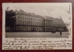 Cpa Palais Du Roi - Bruxelles 1901 - Monumenten, Gebouwen