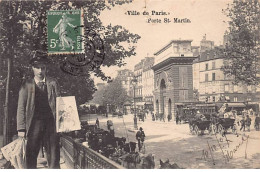 PARIS - Ville De Paris - Porte Saint Martin - état - Paris (10)