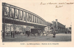 PARIS - Le Métropolitain - Station De La Chapelle - Très Bon état - Distretto: 10