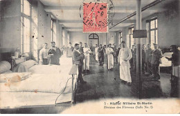 PARIS - Hôpital Militaire Saint Martin - Division Des Fièvreux - Très Bon état - Distretto: 10