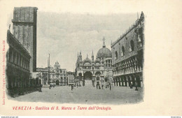 CPA Venezia-Basilica Di S.Marco E Torre Dell'Orologio      L2041 - Venezia (Venedig)