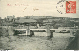 CPA Mhère-Le Pont De Pannecière-Timbre     L2044 - Other & Unclassified