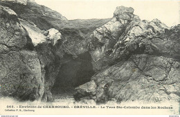 CPA Environs De Cherbourg-Gréville-Le Trou Ste Colombe Dans Les Rochers     L1095 - Cherbourg