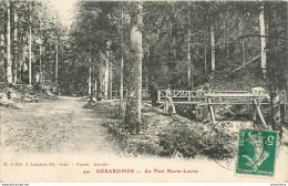 CPA Gerardmer-Au Pont Marie Louise-Timbre      L1097 - Gerardmer