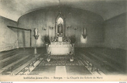 CPA Bourges-La Chapelle Des Enfants De Marie-Institution Jeanne D'Arc     L2104 - Bourges